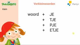 Spelling  verkleinwoorden [upl. by Demaria]