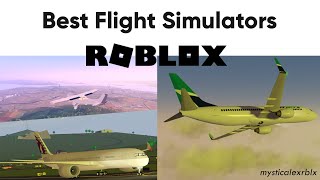 2021 Top 5 Best Flight Simulators on Roblox [upl. by Sharia]