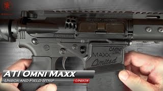 ATI Omni Maxx AR15 Unboxing and Field Strip [upl. by Zilla]