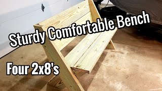 DIY Outdoor Bench [upl. by Gillan]