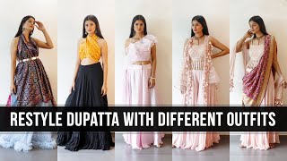 Different Ways to wear Dupatta with Outfits  Dupatta Draping Styles [upl. by Franck152]