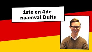 1ste EN 4de NAAMVAL DUITS  uitleg door docent [upl. by Phipps349]