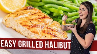 Grilled Halibut [upl. by Anavlys]