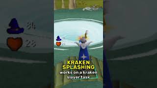 Kraken Splashing OSRS [upl. by Lehsar]