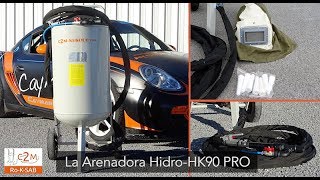 Arenadora HK90PRO maquina de chorro de arena [upl. by Assital902]