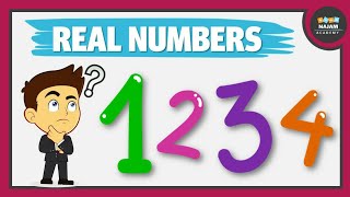 What are Real Numbers  Number System [upl. by Demaggio]