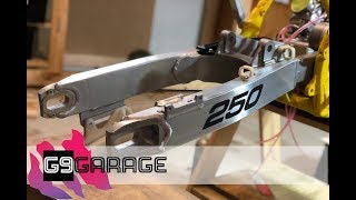 Swing Arm  1992 RM250 Restoration  Episode 19 [upl. by Srevart490]