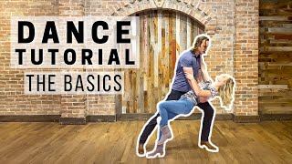 Country Swing Dancing THE BASICS Tutorial [upl. by Ynohtnaluap538]