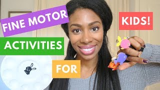 Occupational Therapy  Fine Motor Skills Activities For Toddlers [upl. by Royden]