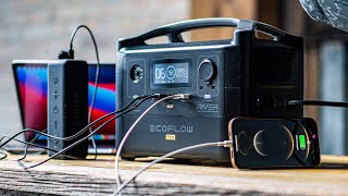 Portable Power Station  720 Wh EcoFlow RIVER Pro Review [upl. by Eimas519]