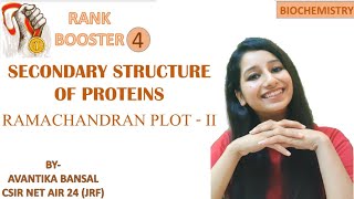 RAMACHANDRAN PLOT Part II  Secondary structure of proteinalpha amp beta helixbeta turnBiochemistry [upl. by Sheelagh]