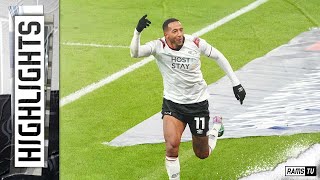 HIGHLIGHTS  Derby County Vs Bristol Rovers [upl. by Tracee]