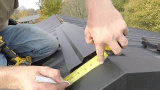 HOW TO INSTALL A VENTED RIDGE CAP [upl. by Rosdniw]