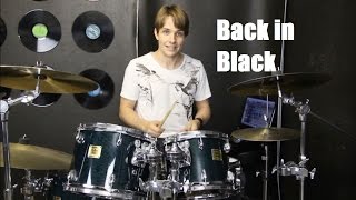 Learn Drums to Back in Black by ACDC [upl. by Annaiek]