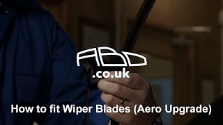 How to fit Wiper Blades Aero Upgrade [upl. by Sascha845]