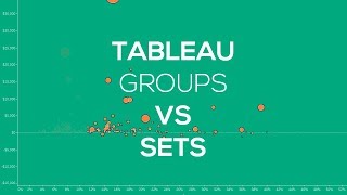 Tableau Group vs Set Whats the Difference between Tableaus Sets and Groups [upl. by Stenger]