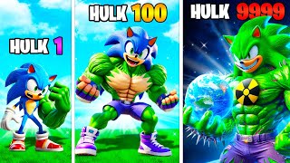 Upgrading to HULK SONIC In GTA 5 [upl. by Lodmilla]