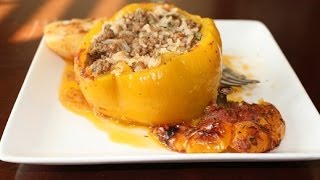 Gemista Stuffed Tomatoes and Bell Peppers [upl. by Darlleen668]