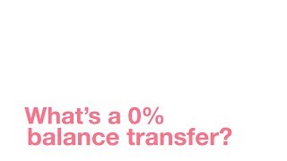 What is a balance transfer [upl. by Akayas519]