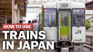 How to Use Trains in Japan  japanguidecom [upl. by Anestassia]