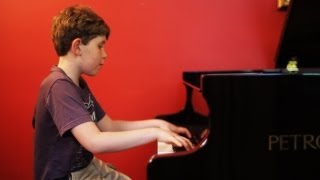 AweInspiring 9YrOld Piano Prodigy [upl. by Kimmie]