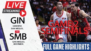 PBA SEMIFINALS LIVE Game 2 Brgy Ginebra vs San Miguel  S47 PBA Governors Cup 2022  March 25 2023 [upl. by Lyda]