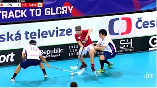 PAVEL BARBER 2018 WORLD FLOORBALL CHAMPIONSHIP HIGHLIGHTS  Team Canada [upl. by Nomelc785]