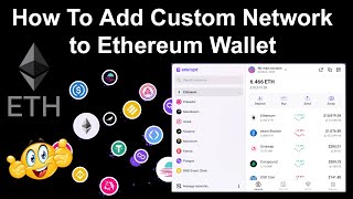 How To Add Custom Network to Ethereum Wallet  Crypto Wallets Info [upl. by Merrily]