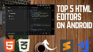 Top Html Code Editors on Android Best code editors on mobile  Top Code Editors 2022 [upl. by Shaw]