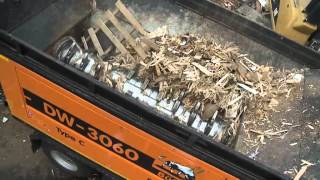 Doppstadt Shredder DW 3060 BioPower Waste Wood [upl. by Cai]