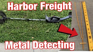 Harbor Freight Metal Detector Review  9 Functions [upl. by Fokos]