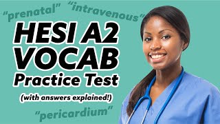 HESI A2 Vocabulary Practice Test [upl. by Stav]