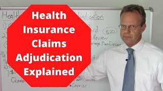 Health Insurance Claims Adjudication [upl. by Cinimmod809]