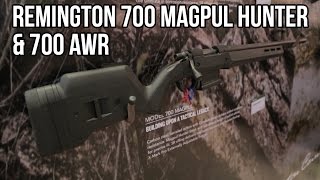 Remington 700 Magpul Hunter amp 700 AWR [upl. by Atinel720]