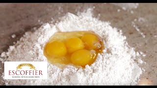 Chef Tutorial How To Make Homemade Pasta Dough [upl. by Chemush]