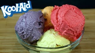 Kool Aid Ice Cream  How to Make Homemade KoolAid Ice Cream [upl. by Yknarf]