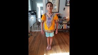 Kharyzma DIY How To Make a Childrens Dashiki EASY [upl. by Sothena]