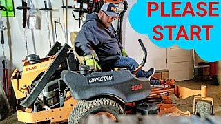 How To Start Your Mower During Cold Weather [upl. by Story]