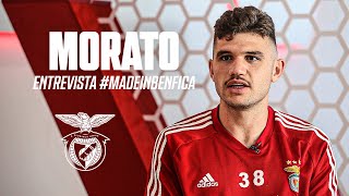 MadeInBenfica  ENTREVISTA MORATO [upl. by Leacim]