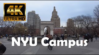 New York University  NYU  Relaxing Walking Tour  4K [upl. by Anear352]