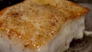 Nick Stellino Recipe Sauteed Halibut [upl. by Tymes]