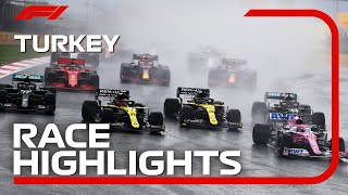 2020 Turkish Grand Prix Race Highlights [upl. by Broder]