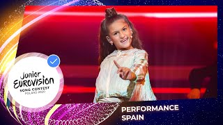 Spain 🇪🇸  Soleá  Palante at Junior Eurovision 2020 [upl. by Lukin742]