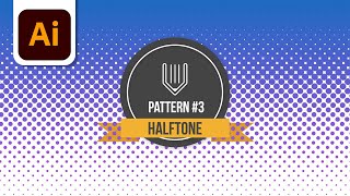 How to create halftone effect in Adobe illustrator [upl. by Funda]