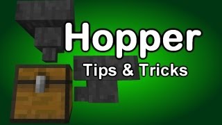 Minecraft Hopper Tutorial Part 1 [upl. by Ecille146]