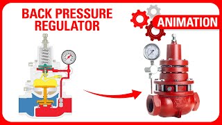 Kimray Back Pressure Regulator Working Principle  Training Animation [upl. by Agnew]