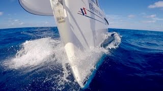 Offshore Sailing  6 Days to Caribbean [upl. by Zorine]