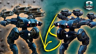 Can NEW Jotunn beat Subduer War Robots Weapon Comparison [upl. by Ellennahs]