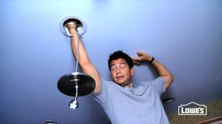 How to Convert a Recessed Light to a Pendant Light [upl. by Lledor]