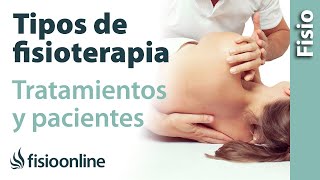 Tipos de FISIOTERAPIA tipos de tratamientos tipos de pacientes [upl. by Appilihp]